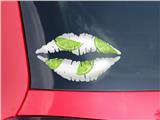 Lips Decal 9x5.5 Limes