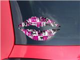 Lips Decal 9x5.5 Pink Graffiti