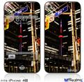 iPhone 4S Decal Style Vinyl Skin - Bay St Toronto