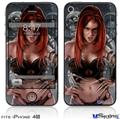 iPhone 4S Decal Style Vinyl Skin - Deadland