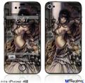 iPhone 4S Decal Style Vinyl Skin - Forgotten 1319