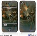 iPhone 4S Decal Style Vinyl Skin - Adventurer