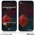 iPhone 4S Decal Style Vinyl Skin - Diamond