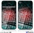iPhone 4S Decal Style Vinyl Skin - Crystal