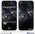 iPhone 4S Decal Style Vinyl Skin - Cyborg