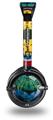 Tie Dye Circles and Squares 101 Decal Style Skin fits Skullcandy Lowrider Headphones (HEADPHONES  SOLD SEPARATELY)