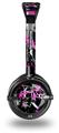 SceneKid Pink Decal Style Skin fits Skullcandy Lowrider Headphones (HEADPHONES  SOLD SEPARATELY)