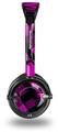 Pink Plaid Decal Style Skin fits Skullcandy Lowrider Headphones (HEADPHONES  SOLD SEPARATELY)