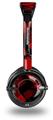 Red Plaid Decal Style Skin fits Skullcandy Lowrider Headphones (HEADPHONES  SOLD SEPARATELY)