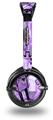 Scene Kid Sketches Purple Decal Style Skin fits Skullcandy Lowrider Headphones (HEADPHONES  SOLD SEPARATELY)
