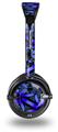 Daisy Blue Decal Style Skin fits Skullcandy Lowrider Headphones (HEADPHONES  SOLD SEPARATELY)