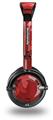 Bokeh Butterflies Red Decal Style Skin fits Skullcandy Lowrider Headphones (HEADPHONES  SOLD SEPARATELY)