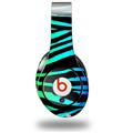 WraptorSkinz Skin Decal Wrap compatible with Beats Studio (Original) Headphones Rainbow Zebra Skin Only (HEADPHONES NOT INCLUDED)