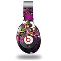 WraptorSkinz Skin Decal Wrap compatible with Beats Studio (Original) Headphones Grungy Flower Bouquet Skin Only (HEADPHONES NOT INCLUDED)