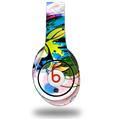 WraptorSkinz Skin Decal Wrap compatible with Beats Studio (Original) Headphones Floral Splash Skin Only (HEADPHONES NOT INCLUDED)