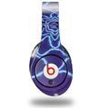 WraptorSkinz Skin Decal Wrap compatible with Beats Studio (Original) Headphones Tie Dye Purple Stars Skin Only (HEADPHONES NOT INCLUDED)