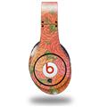 WraptorSkinz Skin Decal Wrap compatible with Beats Studio (Original) Headphones Flowers Pattern Roses 06 Skin Only (HEADPHONES NOT INCLUDED)