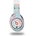 WraptorSkinz Skin Decal Wrap compatible with Beats Studio (Original) Headphones Flowers Pattern 08 Skin Only (HEADPHONES NOT INCLUDED)