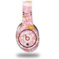 WraptorSkinz Skin Decal Wrap compatible with Beats Studio (Original) Headphones Flowers Pattern 12 Skin Only (HEADPHONES NOT INCLUDED)