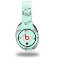 WraptorSkinz Skin Decal Wrap compatible with Beats Studio (Original) Headphones Paper Planes Mint Skin Only (HEADPHONES NOT INCLUDED)