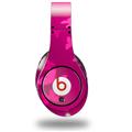 WraptorSkinz Skin Decal Wrap compatible with Beats Studio (Original) Headphones Bokeh Butterflies Hot Pink Skin Only (HEADPHONES NOT INCLUDED)