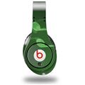 WraptorSkinz Skin Decal Wrap compatible with Beats Studio (Original) Headphones Bokeh Music Green Skin Only (HEADPHONES NOT INCLUDED)