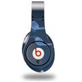 WraptorSkinz Skin Decal Wrap compatible with Beats Studio (Original) Headphones Bokeh Music Blue Skin Only (HEADPHONES NOT INCLUDED)