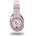 WraptorSkinz Skin Decal Wrap compatible with Beats Studio (Original) Headphones Donuts Blue Skin Only (HEADPHONES NOT INCLUDED)