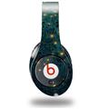 WraptorSkinz Skin Decal Wrap compatible with Beats Studio (Original) Headphones Green Starry Night Skin Only (HEADPHONES NOT INCLUDED)