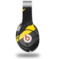 WraptorSkinz Skin Decal Wrap compatible with Beats Studio (Original) Headphones Jagged Camo Yellow Skin Only (HEADPHONES NOT INCLUDED)