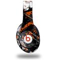 WraptorSkinz Skin Decal Wrap compatible with Beats Studio (Original) Headphones Baja 0003 Burnt Orange Skin Only (HEADPHONES NOT INCLUDED)