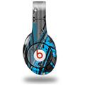 WraptorSkinz Skin Decal Wrap compatible with Beats Studio (Original) Headphones Baja 0032 Blue Medium Skin Only (HEADPHONES NOT INCLUDED)