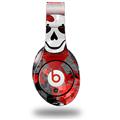 WraptorSkinz Skin Decal Wrap compatible with Beats Studio (Original) Headphones Emo Skull Bones Skin Only (HEADPHONES NOT INCLUDED)