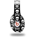 WraptorSkinz Skin Decal Wrap compatible with Beats Studio (Original) Headphones Skull and Crossbones Pattern Skin Only (HEADPHONES NOT INCLUDED)