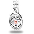 WraptorSkinz Skin Decal Wrap compatible with Beats Studio (Original) Headphones Folder Doodles White Skin Only (HEADPHONES NOT INCLUDED)