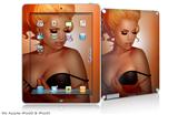 iPad Skin - 0range Pin Up Girl (fits iPad2 and iPad3)