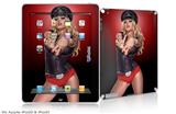 iPad Skin - LA Womx Pin Up Girl (fits iPad2 and iPad3)