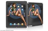 iPad Skin - Bomber Pin Up Girl (fits iPad2 and iPad3)