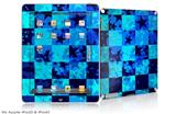 iPad Skin - Blue Star Checkers (fits iPad2 and iPad3)