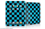 iPad Skin - Checkers Blue (fits iPad2 and iPad3)