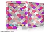 iPad Skin - Brushed Circles Pink (fits iPad2 and iPad3)