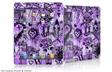 iPad Skin - Scene Kid Sketches Purple (fits iPad2 and iPad3)