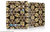 iPad Skin - Leave Pattern 1 Brown (fits iPad2 and iPad3)