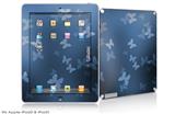 iPad Skin - Bokeh Butterflies Blue (fits iPad2 and iPad3)