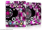 iPad Skin - Pink Star Splatter (fits iPad2 and iPad3)