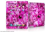 iPad Skin - Pink Plaid Graffiti (fits iPad2 and iPad3)