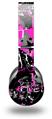 WraptorSkinz Skin Decal Wrap compatible with Beats Wireless (Original) Headphones SceneKid Pink Skin Only (HEADPHONES NOT INCLUDED)