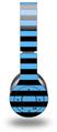 WraptorSkinz Skin Decal Wrap compatible with Beats Wireless (Original) Headphones Stripes Blue Skin Only (HEADPHONES NOT INCLUDED)