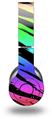 WraptorSkinz Skin Decal Wrap compatible with Beats Wireless (Original) Headphones Tiger Rainbow Skin Only (HEADPHONES NOT INCLUDED)