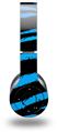 WraptorSkinz Skin Decal Wrap compatible with Beats Wireless (Original) Headphones Zebra Blue Skin Only (HEADPHONES NOT INCLUDED)